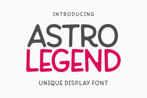 Astro Legend: The Playful Handwritten Font for Standout Campaigns