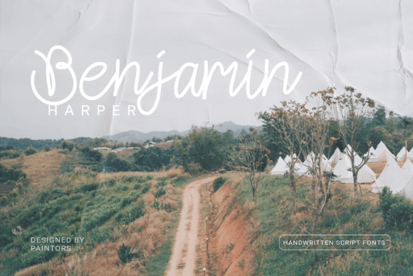 Benjamin Harper: A Handwritten Typeface for Warm Editorial Design