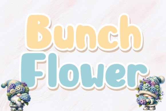 Bunch Flower: A Handwritten Script Font for Artisan Branding