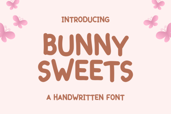 Bunny Sweets: A Handwritten Font for Modern Web Design
