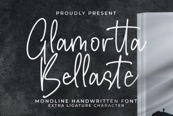 Glamortta Bellaste: A Designer’s Take on This Premium Monoline Handwritten Font
