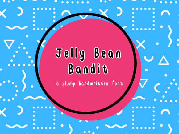 Jelly Bean Bandit: A Playful Typeface for Editorial Design