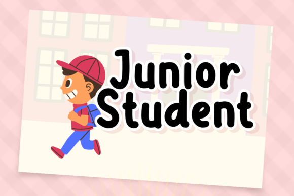 Junior Student: A Handwritten Font for Polished Digital Layouts