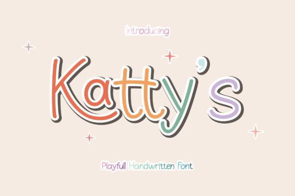 Kattys: A Playful Script Handwritten Typeface for Modern Web Design