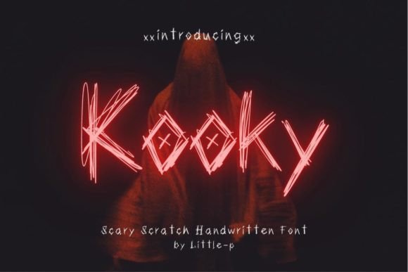 Kooky: The Spooky Handwritten Font for Seasonal Crafts and Labels