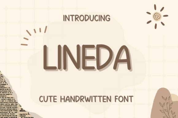 Lineda: A Handwritten Font for Editorial Warmth