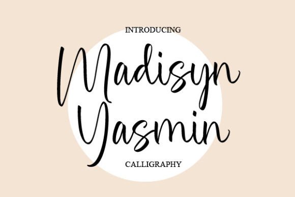 Madisyn Yasmin: A Friendly Handwritten Typeface for Modern Web Design