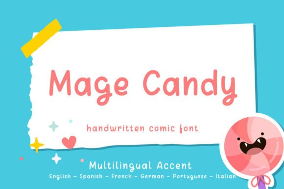 Mage Candy: The Whimsical Handwritten Font for Bold Branding