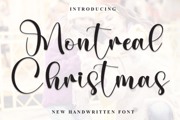 Montreal Christmas Font: A Warm Script for Festive Branding
