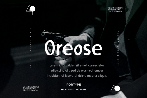 Oreose: A Designer’s Honest Review of This Script Handwritten Typeface