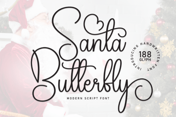 Santa Butterfly: A Fresh Handwritten Font for Modern Branding