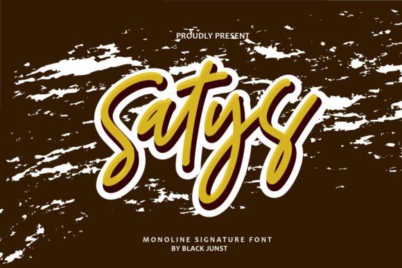 Satys Typeface Review: A Handwritten Script for Modern Brand Identity