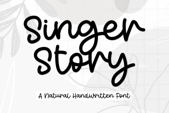 Singer Story: A Handwritten Font That Elevates Your Campaign’s Message