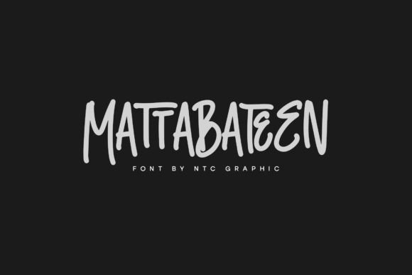 Upgrade Your Brand Identity With Mattabateen Script Handwritten Fonts