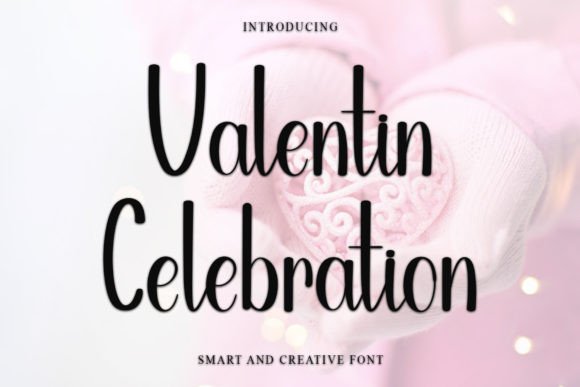Valentin Celebration: A Handwritten Typeface for Editorial Design
